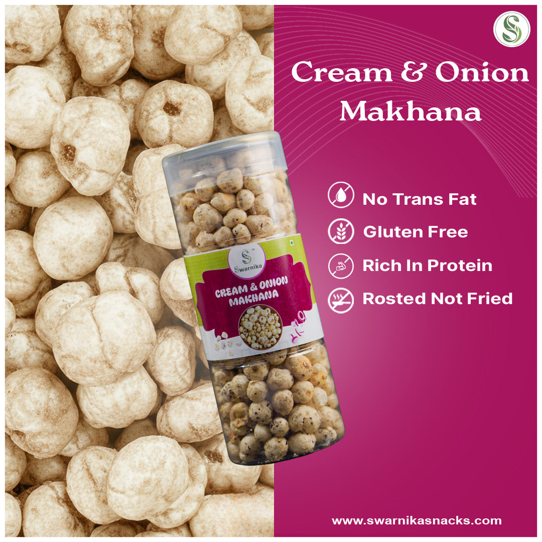 Premium Cream and Onion Makhana