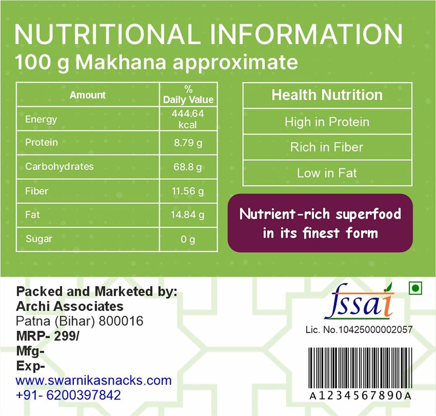 Premium Cream and Onion Makhana