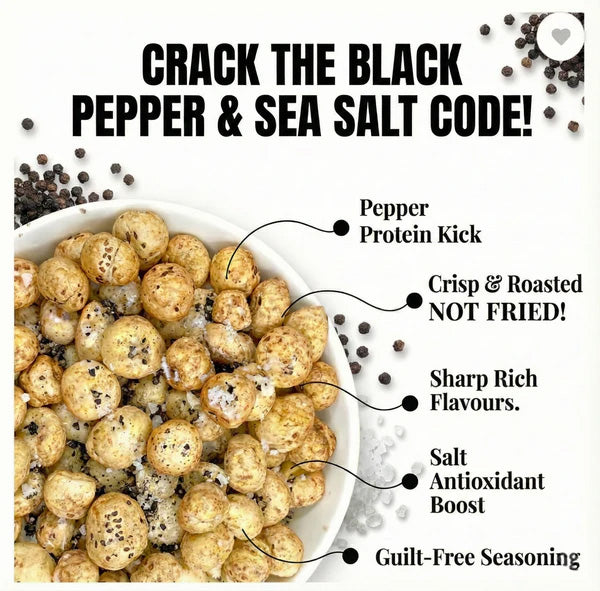 Premium Salt and Pepper Makhana